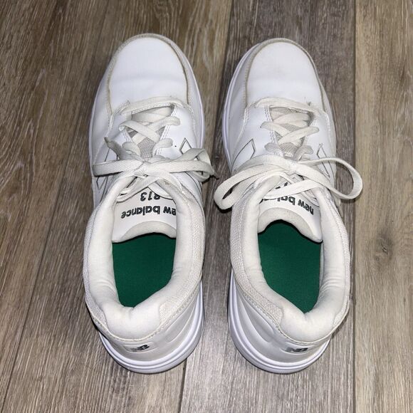 New Balance 813 White Leather Men’s US Size 13 / EUR 47.5 Sneaker Shoes MW813WT - Picture 8 of 13